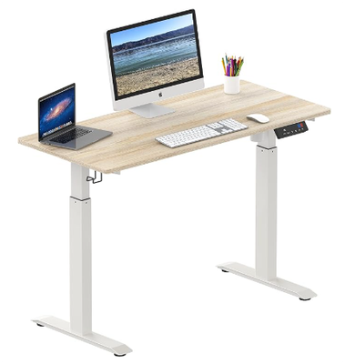 Memory Preset Electric Height Adjustable Standing Desk, 44 x 24 Inches