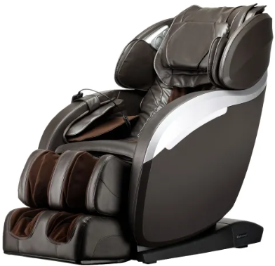 2D Massage Chair Zero Gravity Full Body Electric Shiatsu Massage Chair Recliner with Built-in Heat Therapy Foot Roller Air Massage System SL-Track Stretc