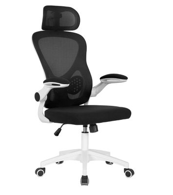 Computer Office Chair High Back Ergonomic Desk Chair Swivel Task with Lumbar Support Adjustable Headrest Flip-up Armrests for Home Office Computer Office Chair High Back Ergonomic Desk Chair Swivel Task with Lumbar Support Adjustable Headrest Flip-up Armrests for Home Office