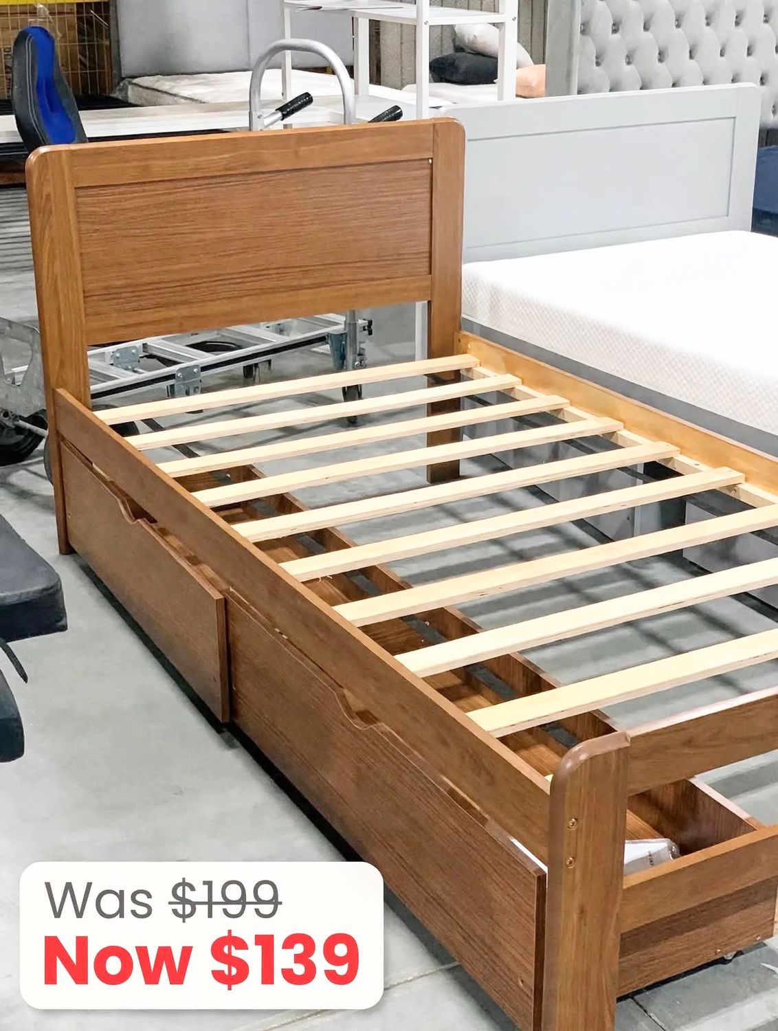 Twin-Sized Bed Frame