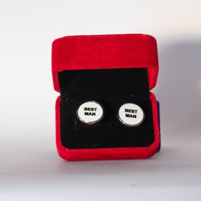 Personalised cufflinks
