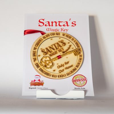 Santa&#39;s Magic Key - Christmas decoration