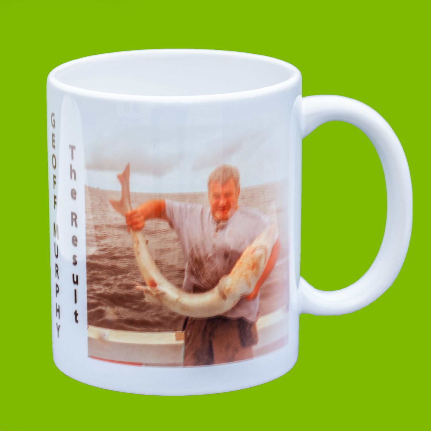11oz Fishing photo mug