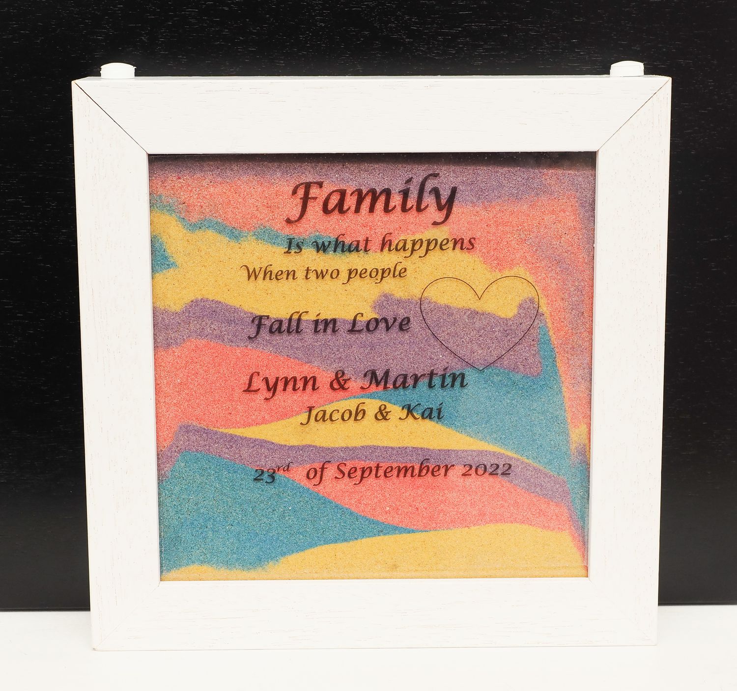 Sand ceremony kit (with up to 4 pouring glasses)