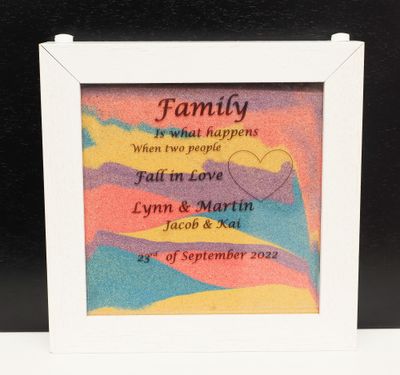 Sand ceremony kit (with up to 4 pouring glasses)