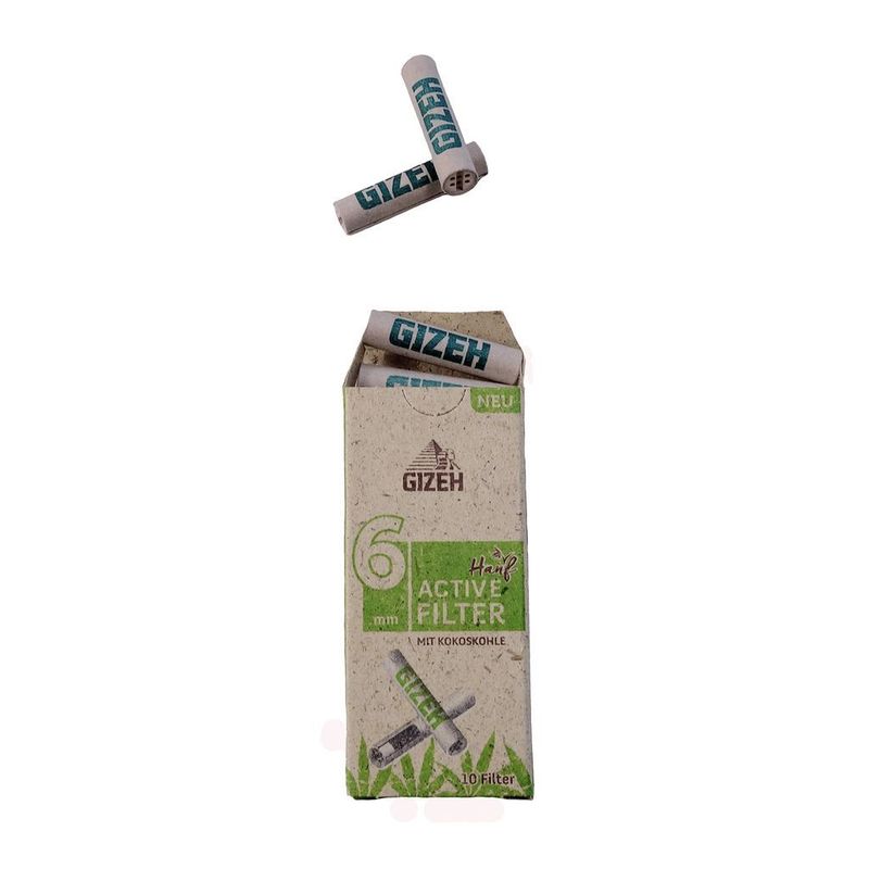 HANF Active Filter 10Stück 6mm | GIZEH HANF Active Filter 10Stück 6mm | GIZEH