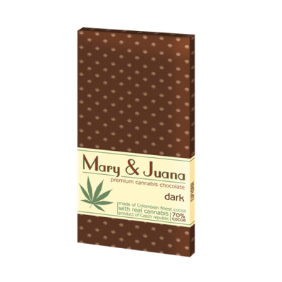 Schokolade Mary&Juana | Zartbitter Schokolade Mary&Juana | Zartbitter