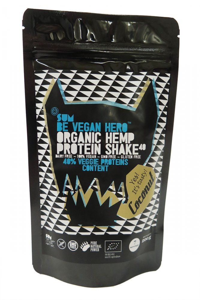 SUM Hanfproteinshake Be Vegan Hero Vanille 2.500g