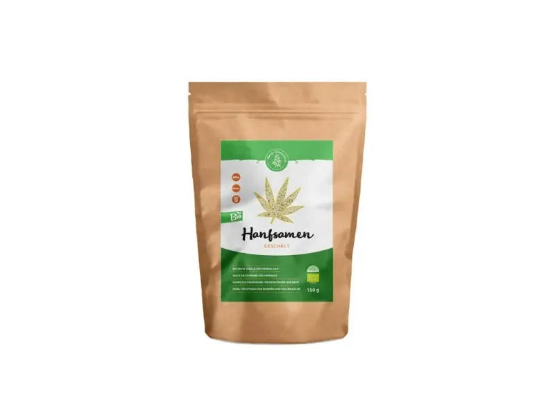 Hanfsamen BIO (geschält, 150g) Hanfsamen BIO (geschält, 150g)