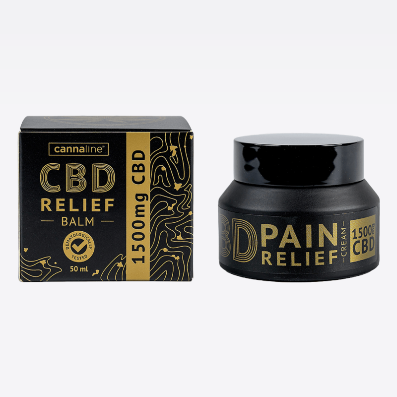 Cannaline CBD Pain Relief Balm (CBD-Schmerzbalsam) 50ml | 1.500mg CBD