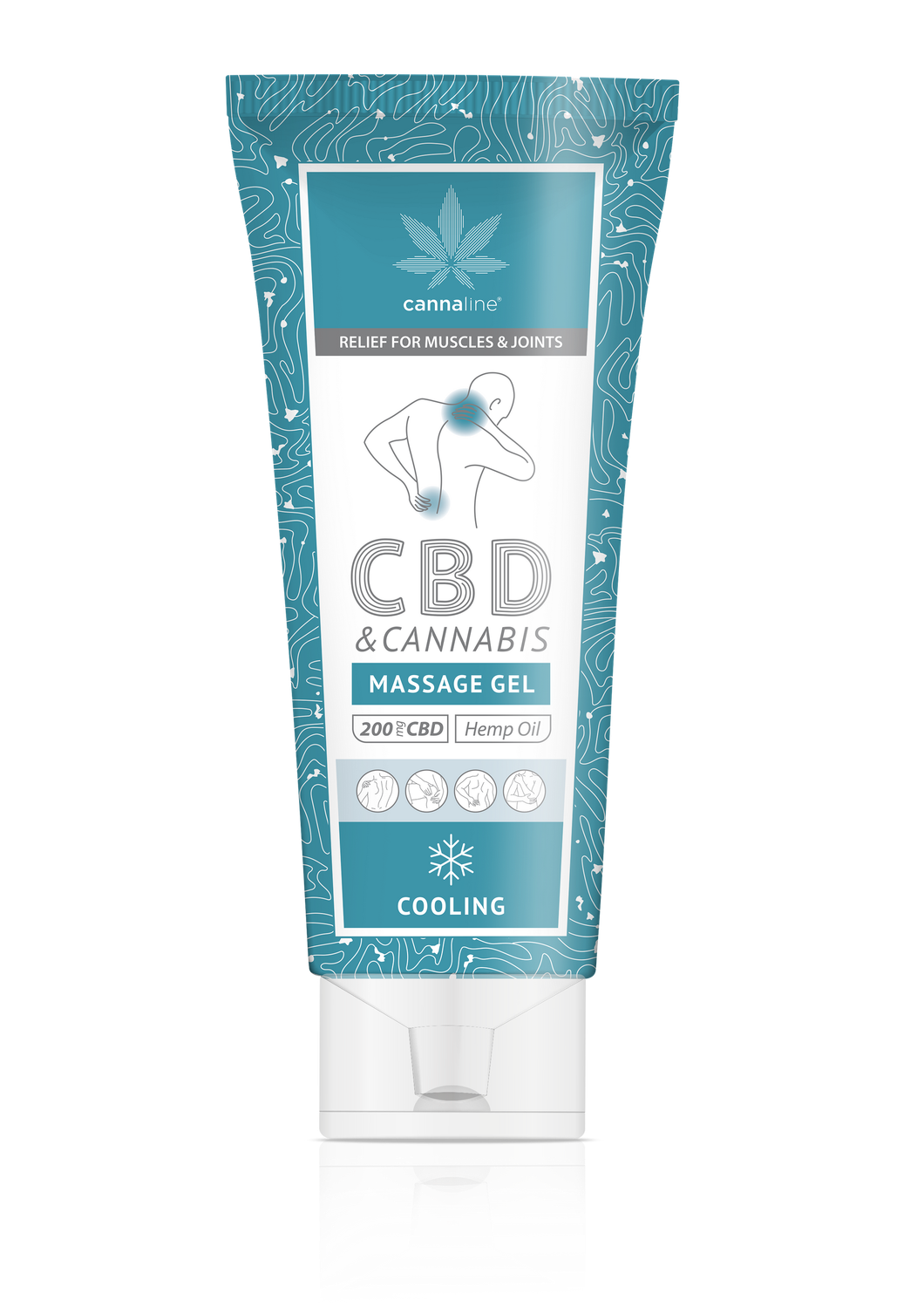 Kältegel / Massagegel mit CBD | 200ml, 200mg CBD