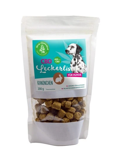 CBD Leckerlis für Hunde, Kaninchengeschmack 200 g
