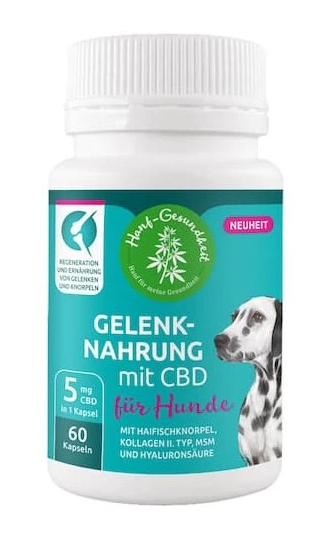 CBD Gelenknahrung für Hunde | 60Stk.