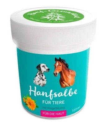 Hanfsalbe für die Haut | Tiere 100ml Hanfsalbe für die Haut | Tiere 100ml