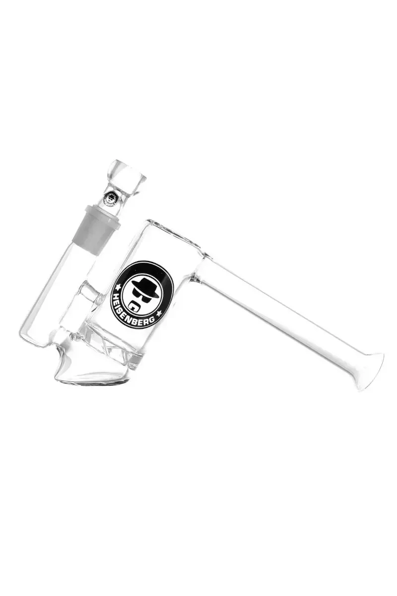 Bubbler Glass Pipe with Cut Disc Diffusor