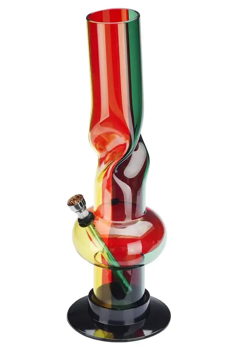 Acrylic Bong TWIST RASTA