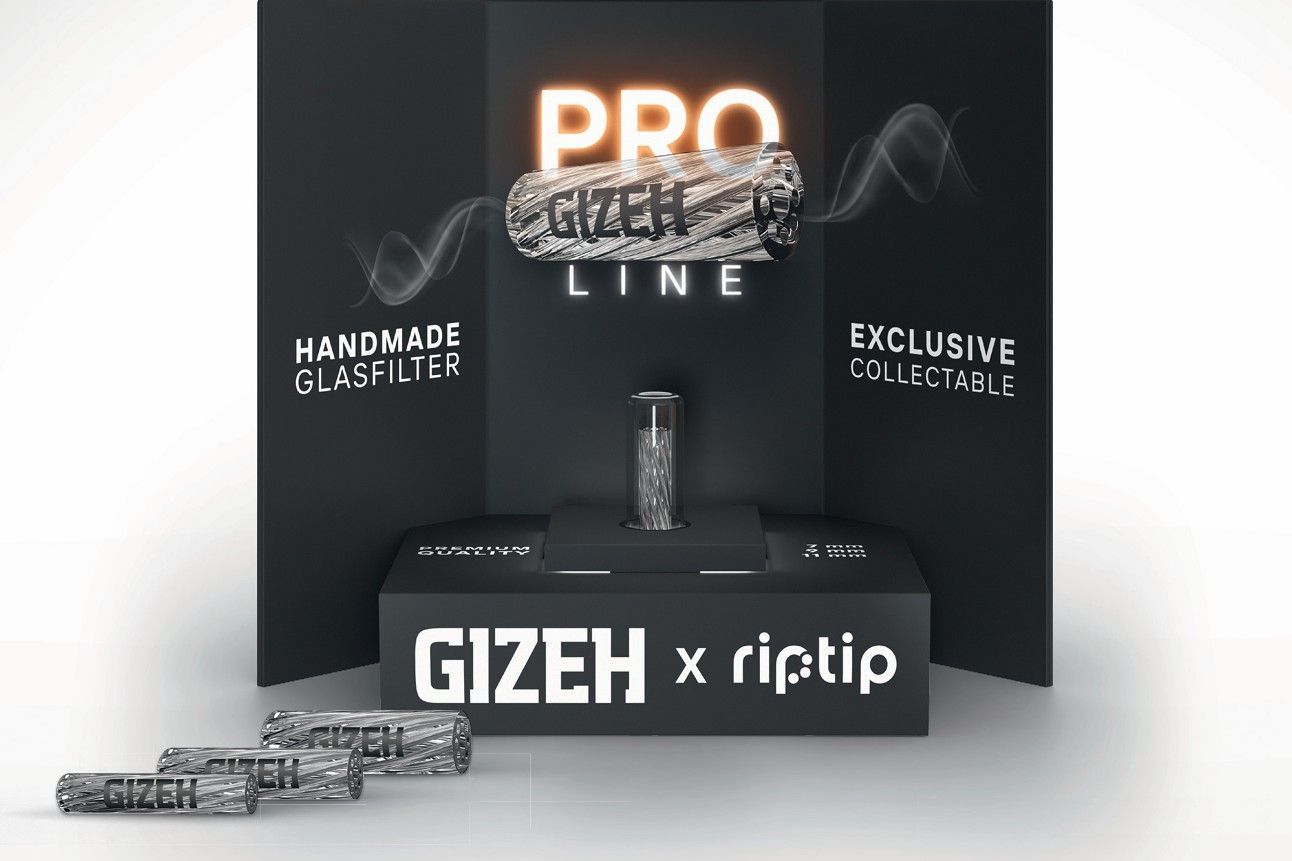 RipTip X GIZEH | Display-SET: 5x Glasfilter RipTip