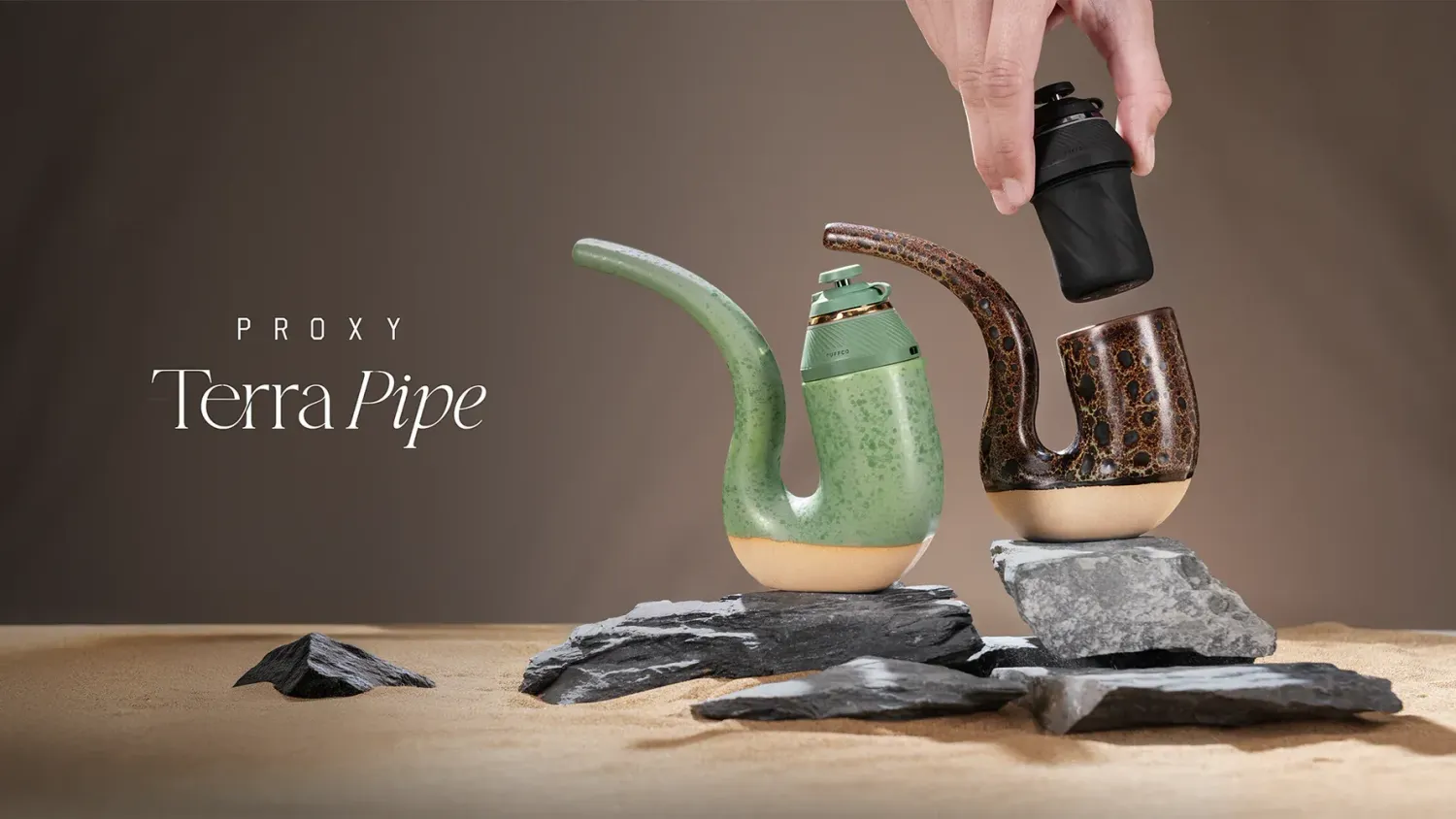 PuffCo Proxy Terrapipe | Matcha PuffCo Proxy Terrapipe | Matcha