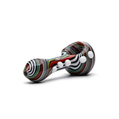 Spoon Pipe | Wig Wag Rainbow | Roots Glass