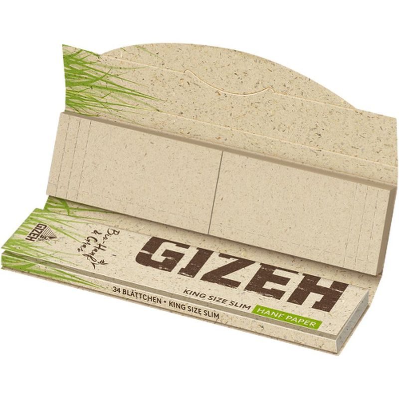 Hanf + Gras King Size Slim + Tips | GIZEH