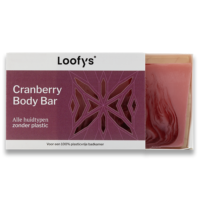 Loofys Cranberry Body Bar