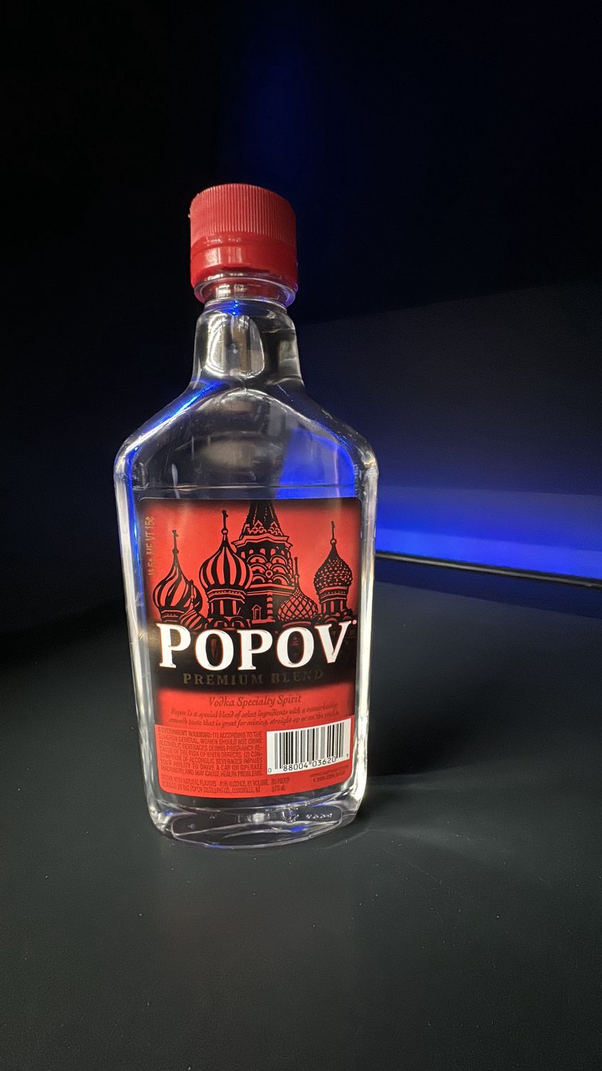 POPOV VODKA 375ML