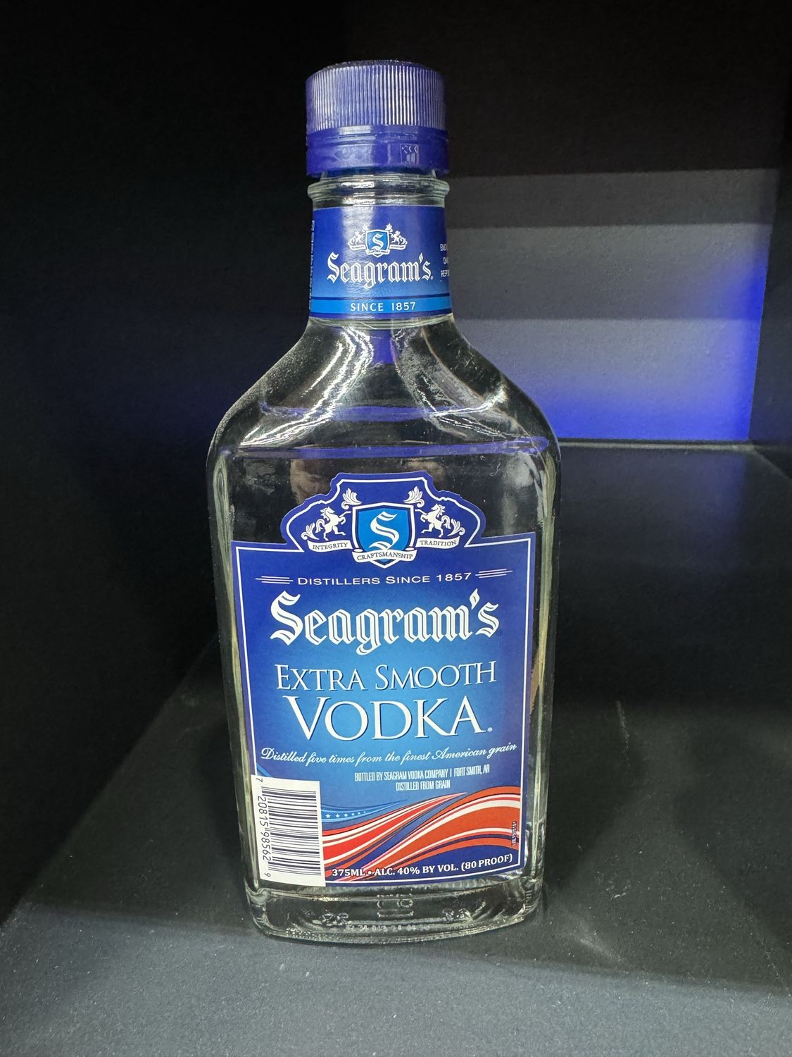 SEAGRAMS VODKA 375ML