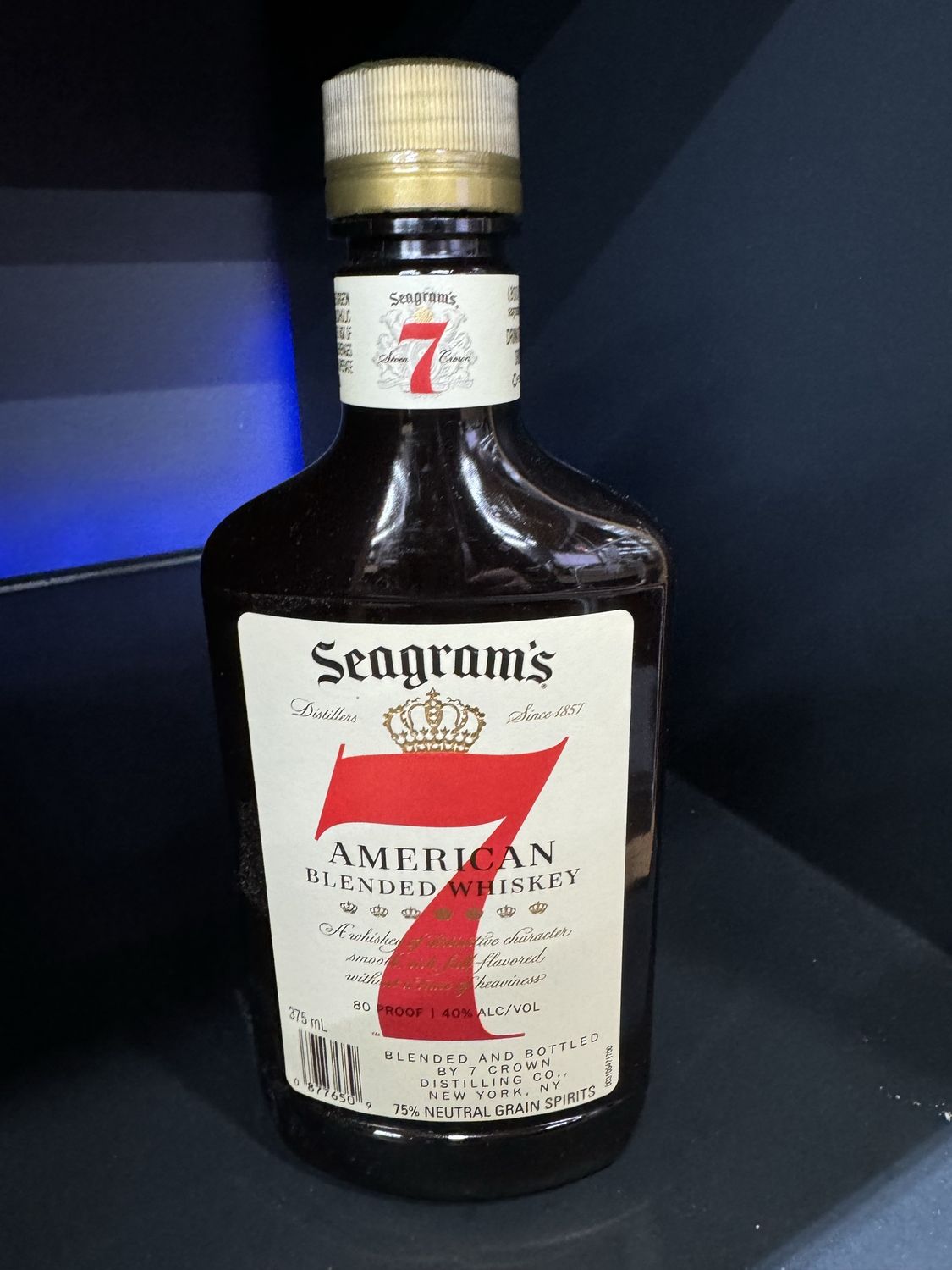 SEAGRAMS 7 375ML