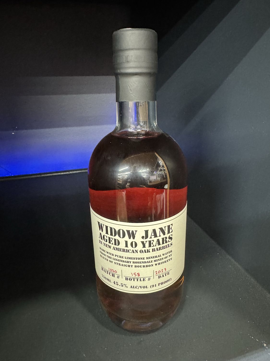 WIDOW JANE BBN 10YR 91 750ML