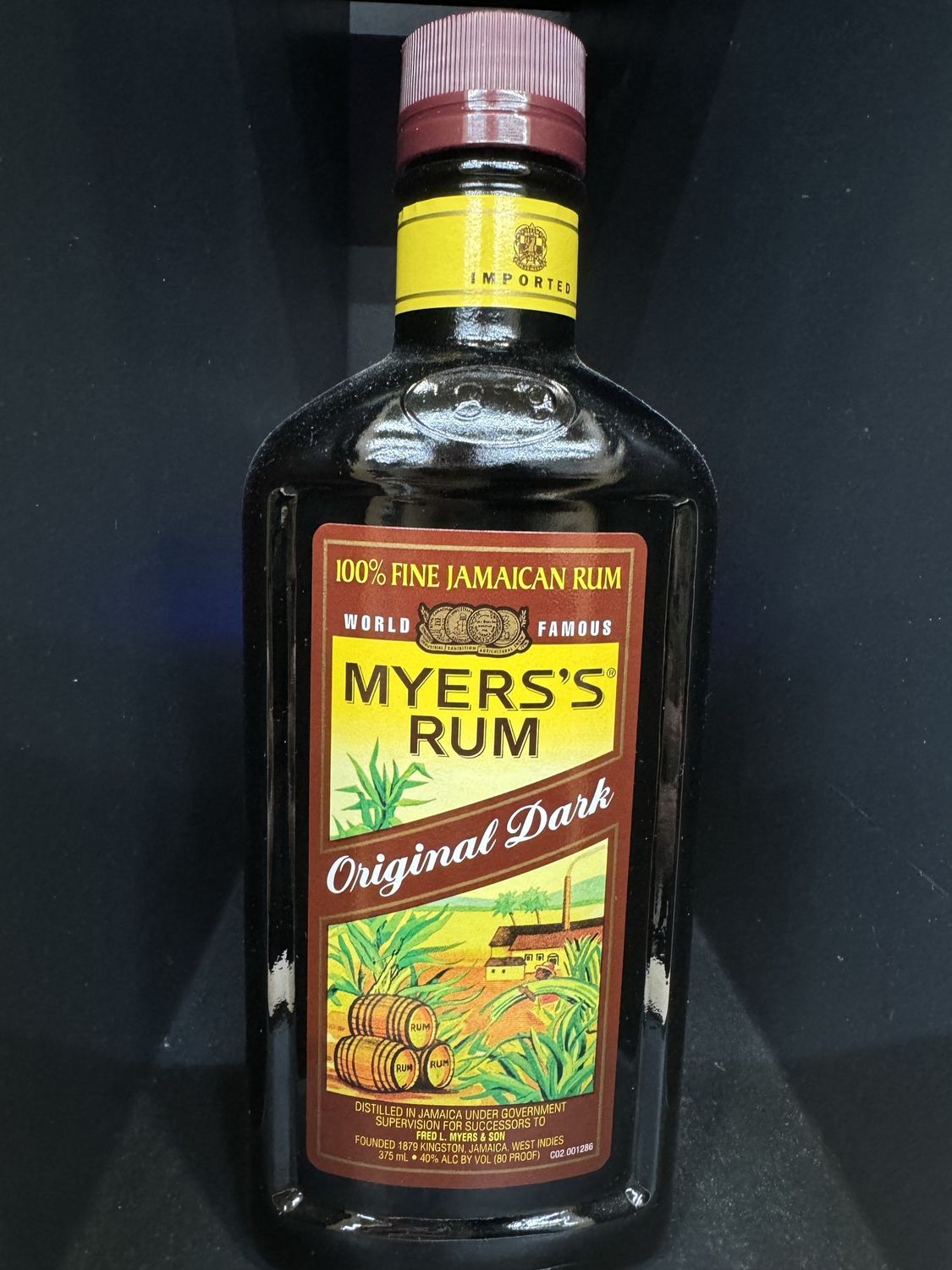 MYERS RUM ORID DARK 80