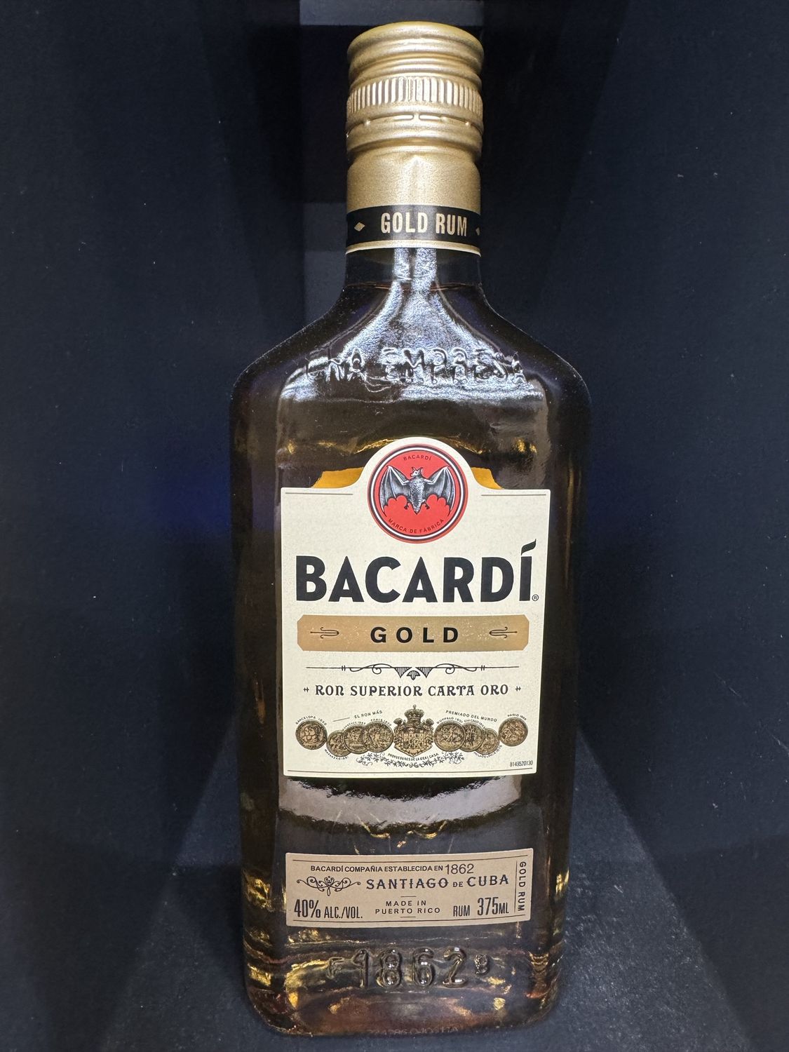 BACARDI GOLD 375ML