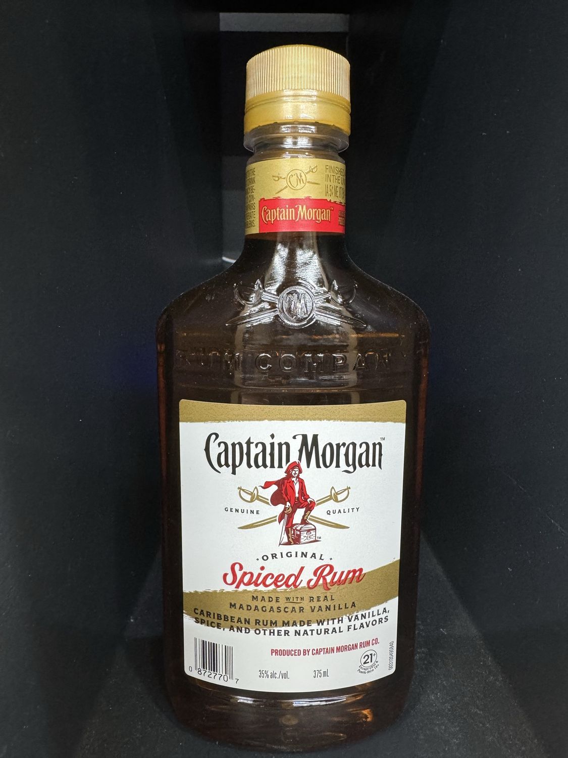 CAPT MORGAN SPICED 375ML