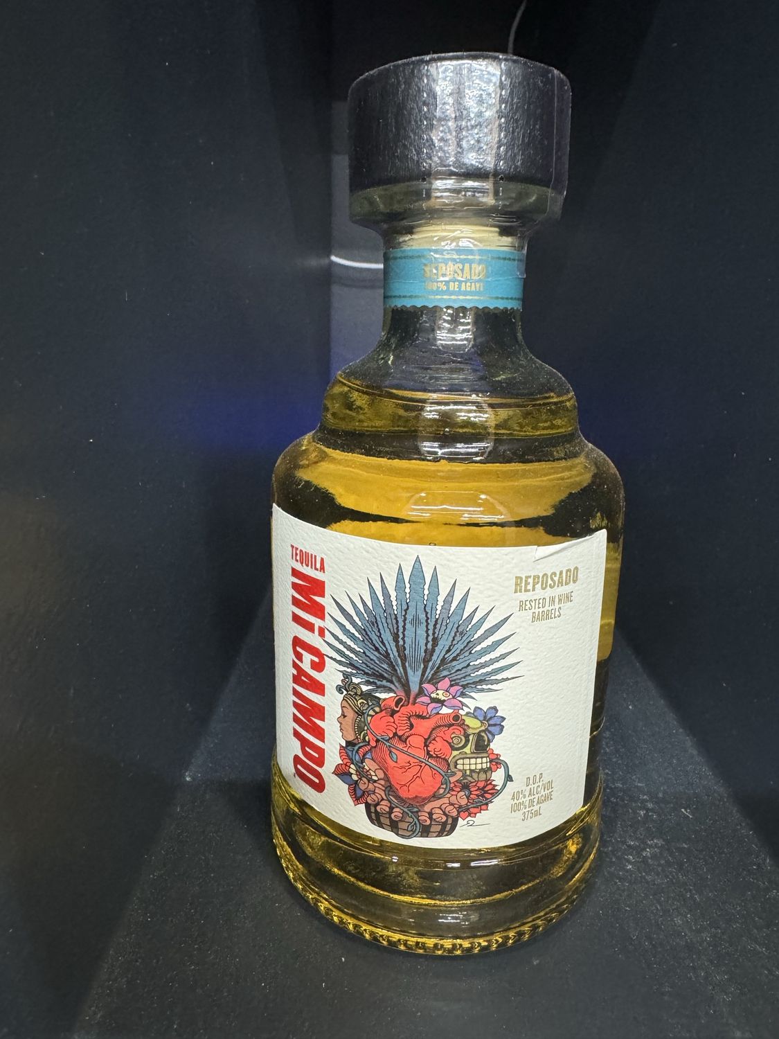 MI CAMPO TEQ REPOSADO 375ML