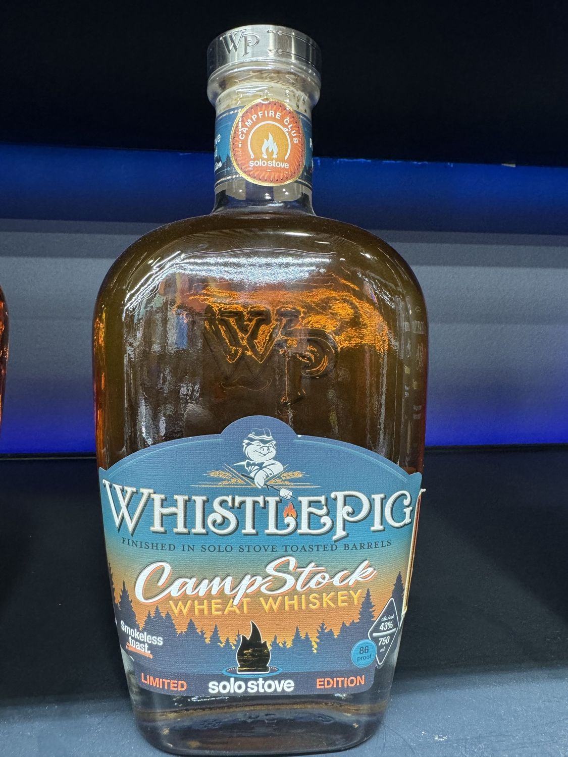 WHISTLEPIG WHEAT WSKY CAMPSTOCK 750ML