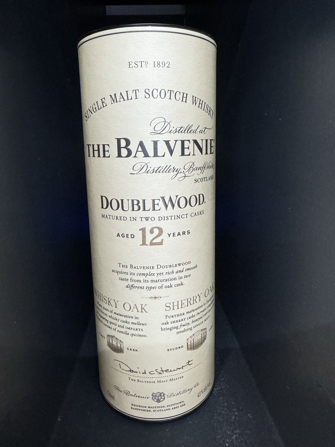BALVENIE 12YR DBL WOOD 750ML