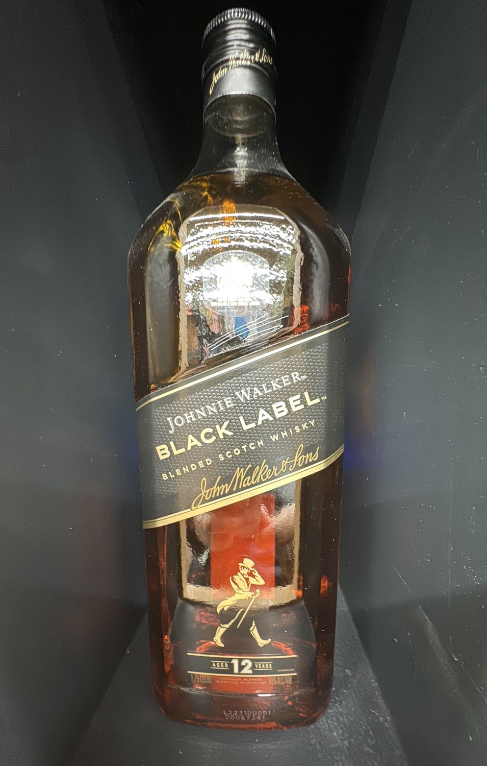 JOHNNIE WALKER BLACK 12YR 1.75L