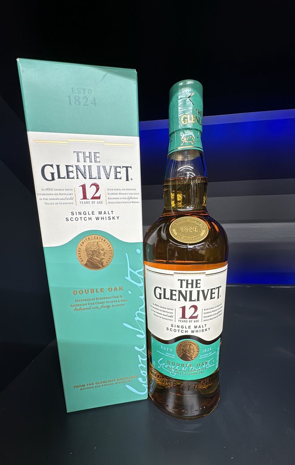 GLENLIVET 12YR 750ML