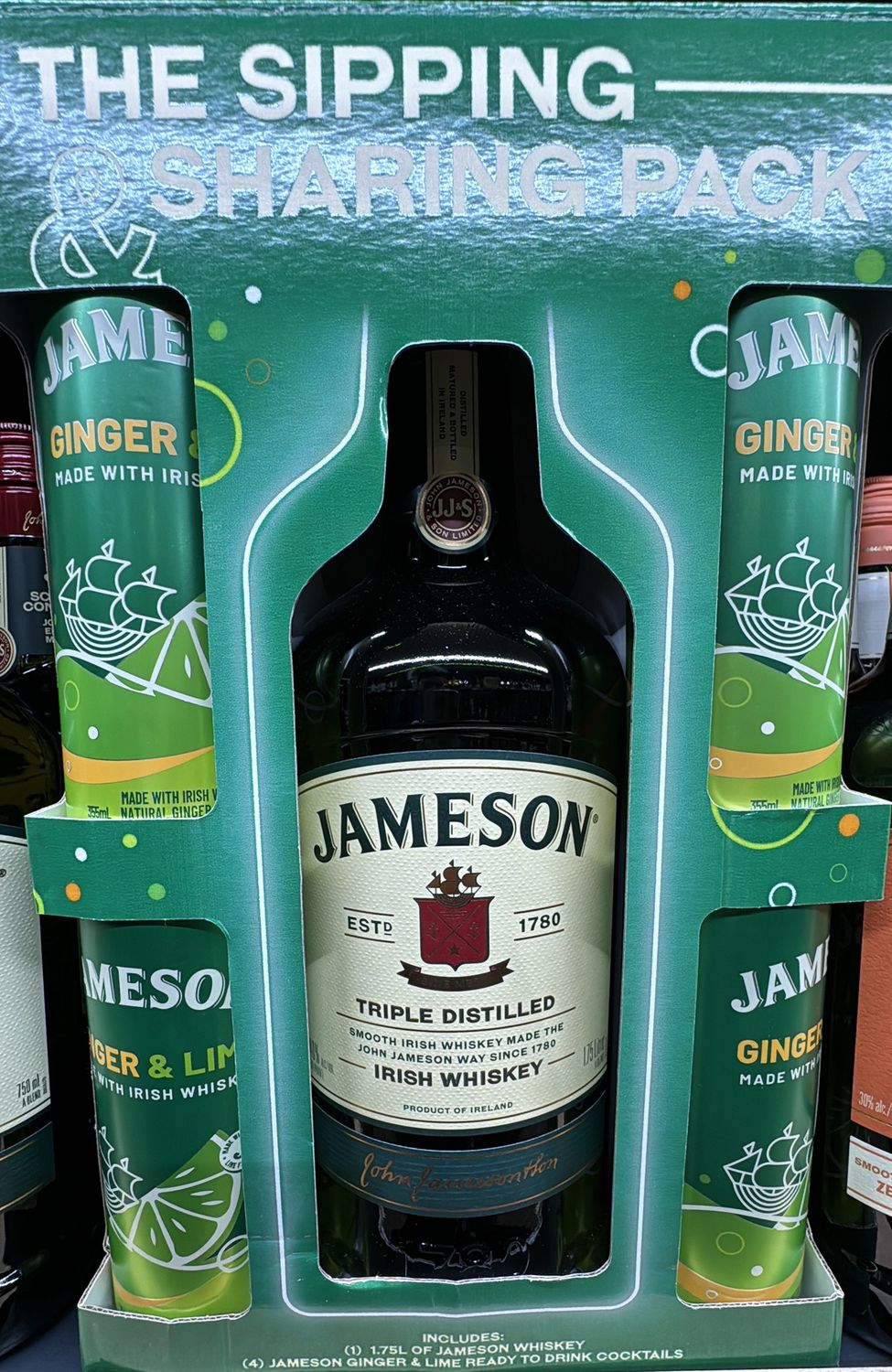 JAMESON GIFT SET 1.75L