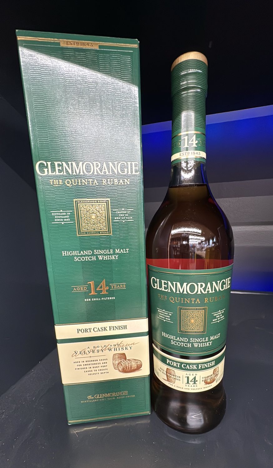 GLENMORANGIE QUIN RUBAN 750ML