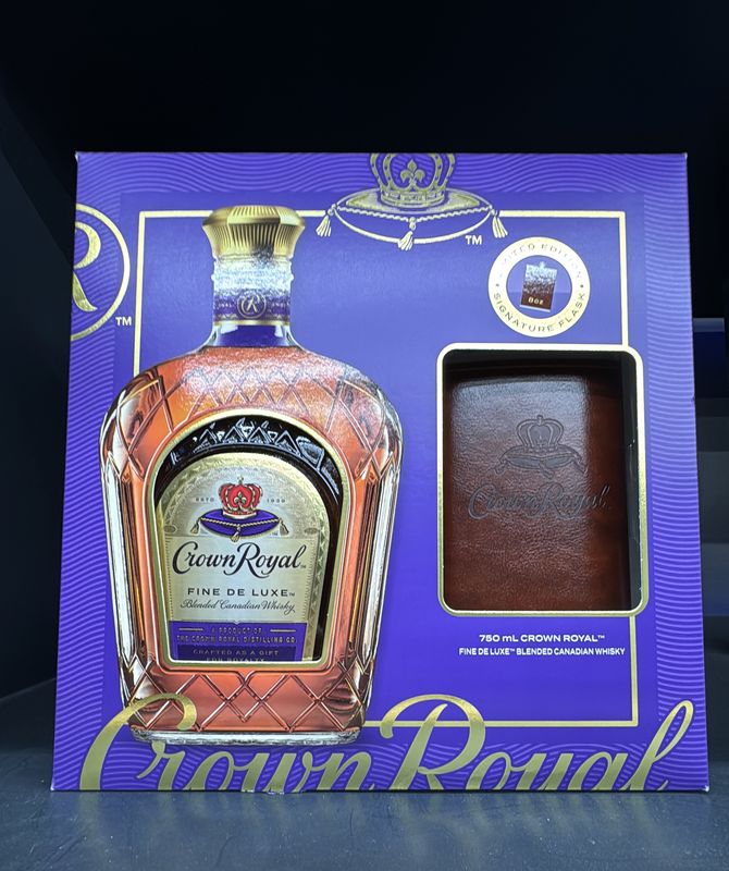 CROWN ROYAL GIFT SET 750ML