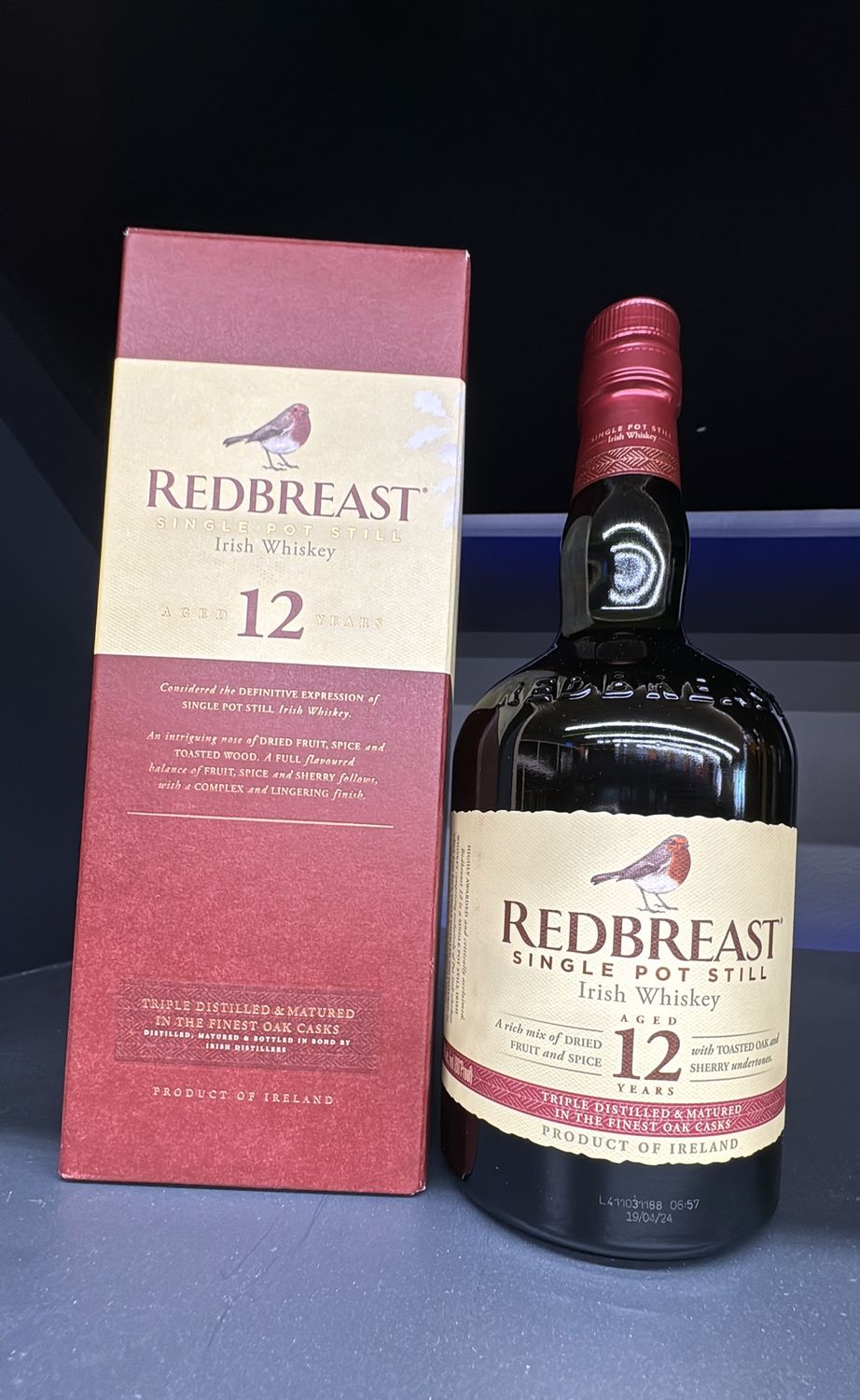 REDBREAST 12YR 750ML