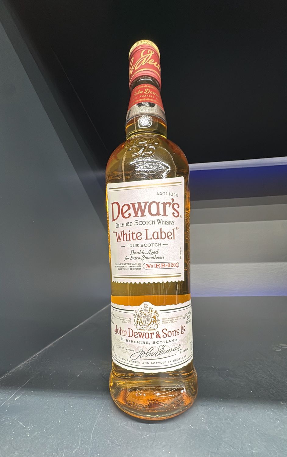 DEWARS WHITE LABEL 750ML