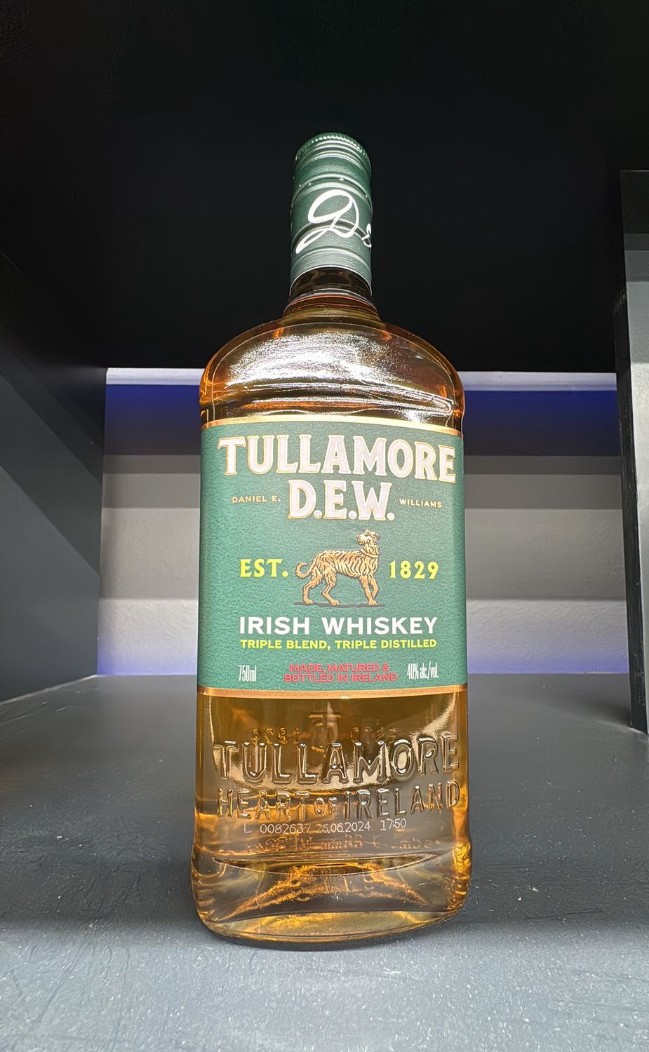 TULLAMORE DEW IRISH 750ML
