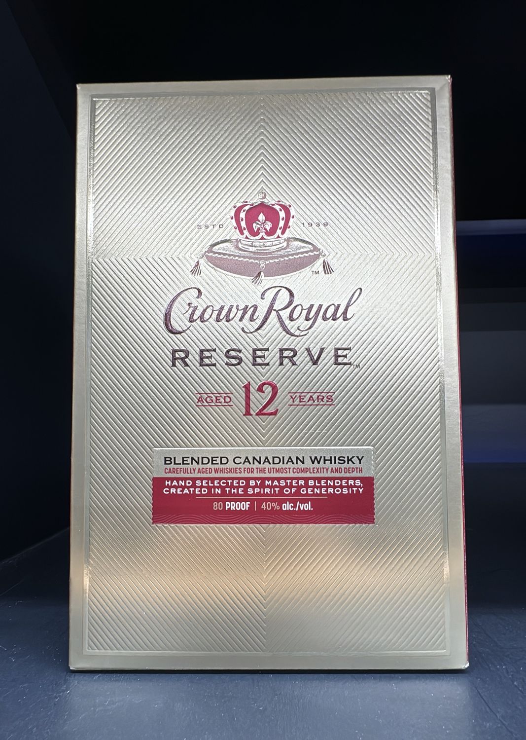 CROWN ROYAL RESERVE 12YR 750ML