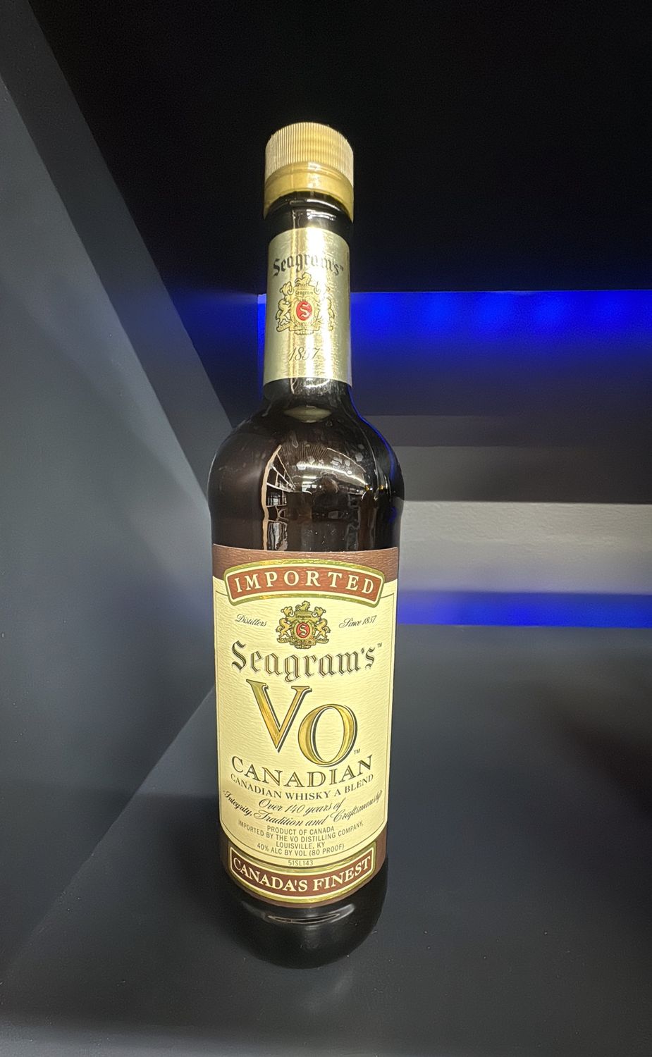 SEAGRAMS VO GOLD CANADIAN 8YR