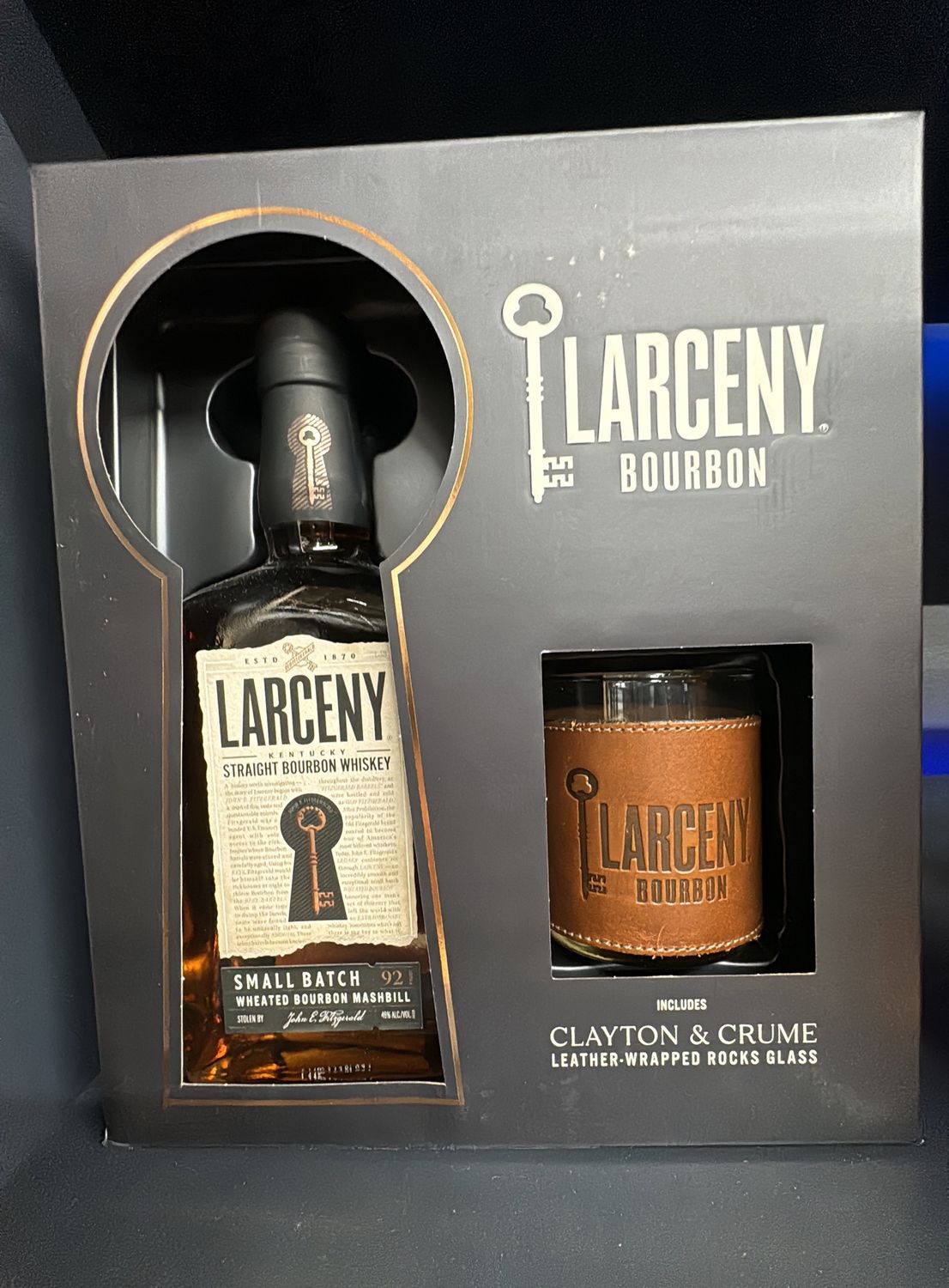 LARCENY SMALL BATCH GIFT SET 750ML