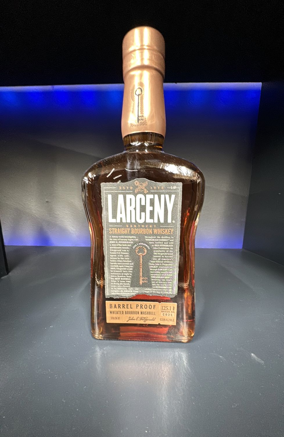 LARCENY BARREL PROOF 750ML