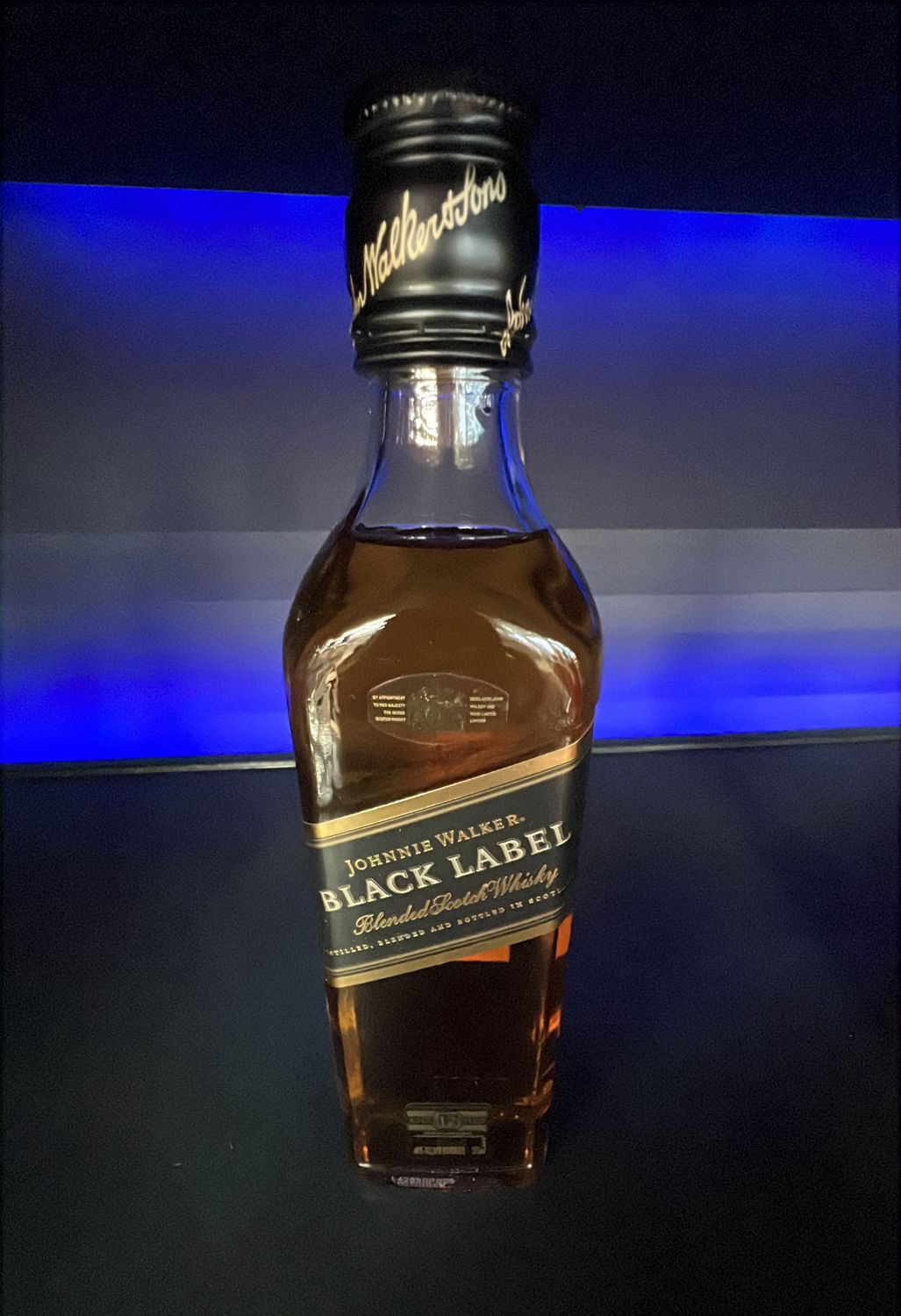 JOHNNIE WALKER BLK 375ML