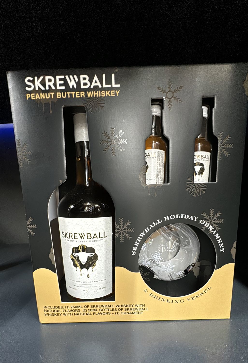 SKREWBALL PEANUT BUTTER 750ML