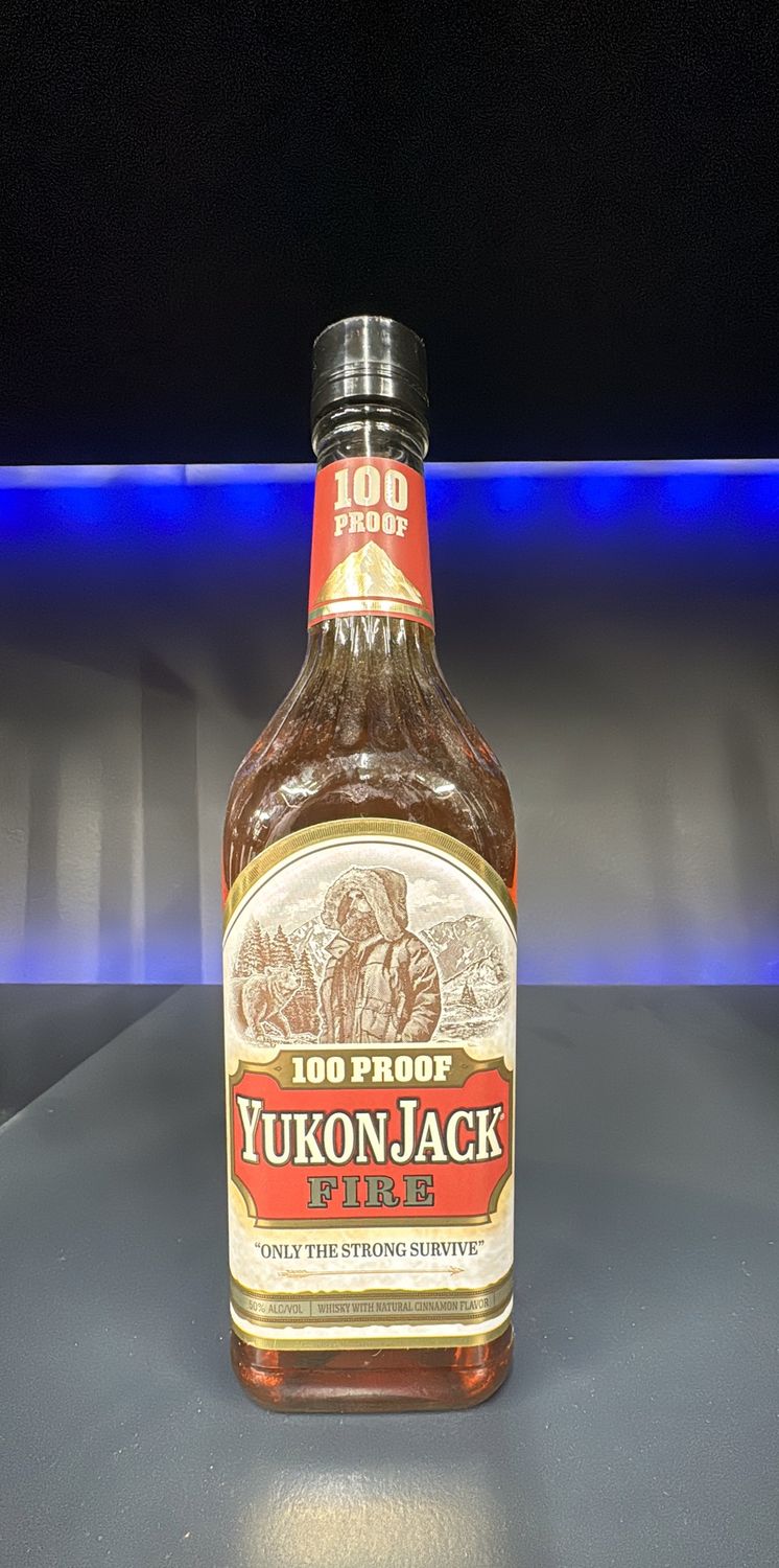YUKON JACK FIRE 750ML